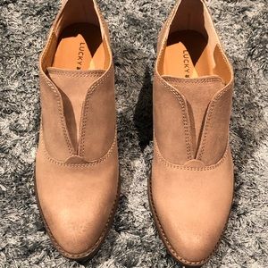 New In Box! Lucky Brand Fimberly Bootie in Brindle